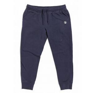 Fila Blue Ankle Sweatpants - Men's Large